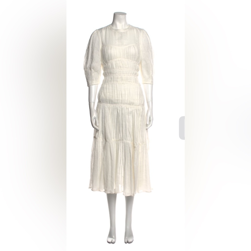 Crew Neck Long Dress